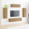 vidaXL TV-Schr&auml;nk 5 pcs Artisan-Eiche