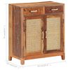 vidaXL Sideboard 65x35x75 cm Altholz Massiv