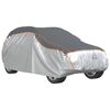 vidaXL Autoabdeckung f&uuml;r SUV Hagelschutz Voll XL Grau & Silbern