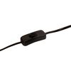 vidaXL Schreibtischlampe 25 W Vintage-Silbern 23x13x52 cm E27