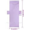 vidaXL Sonnenliege-T&uuml;cher 2 pcs Lila 210 x 75 cm