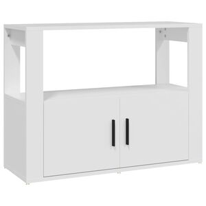 vidaXL Sideboard Wei&szlig; 80x30x60 cm Holzwerkstoff