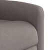 vidaXL Massagesessel Elektrisch Taupe Stoff