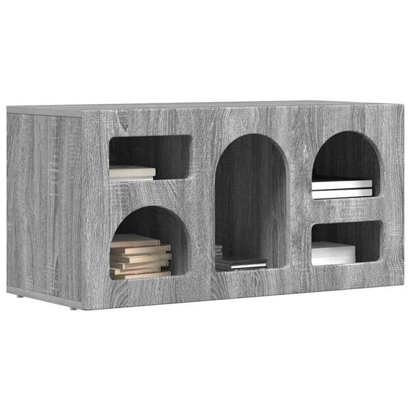 vidaXL TV-Schr&auml;nk Graues Sonoma 80 x 35 x 40 cm Holzwerkstoff