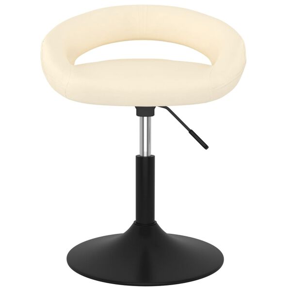 vidaXL Barhocker Creme Samt