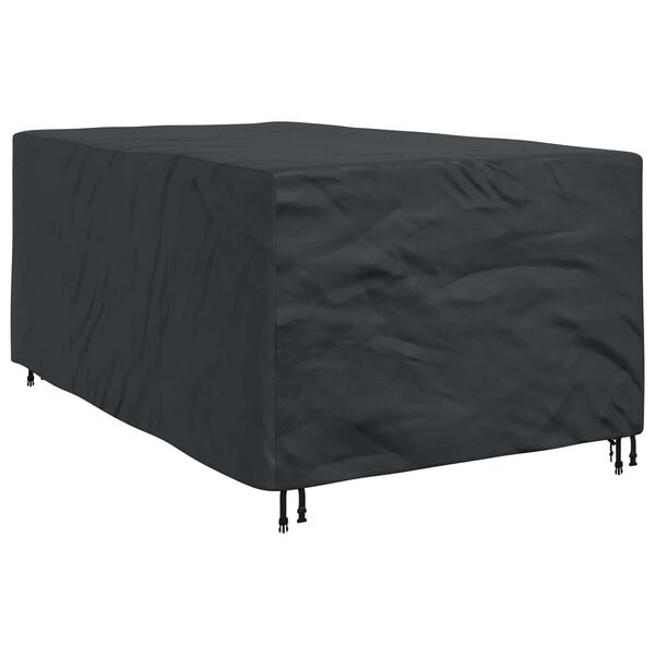 vidaXL M&ouml;belbezug Uni Schwarz 143 x 225 x 90 cm 210D