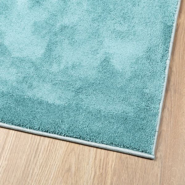 vidaXL Teppich OVIEDO Kurzflor Gr&uuml;n 120x120 cm
