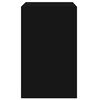 vidaXL Schuhschrank Schwarz 60x42x69 cm Holzwerkstoff
