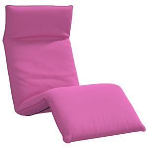 vidaXL Sonnenliege Klappbar Rosa 175x54x8,5 cm Oxford-Gewebe