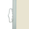vidaXL Ausziehbare Seitenmarkise 120&times;500 cm Creme