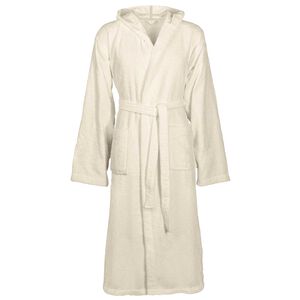 vidaXL Bademantel KINN Creme XL Baumwolle