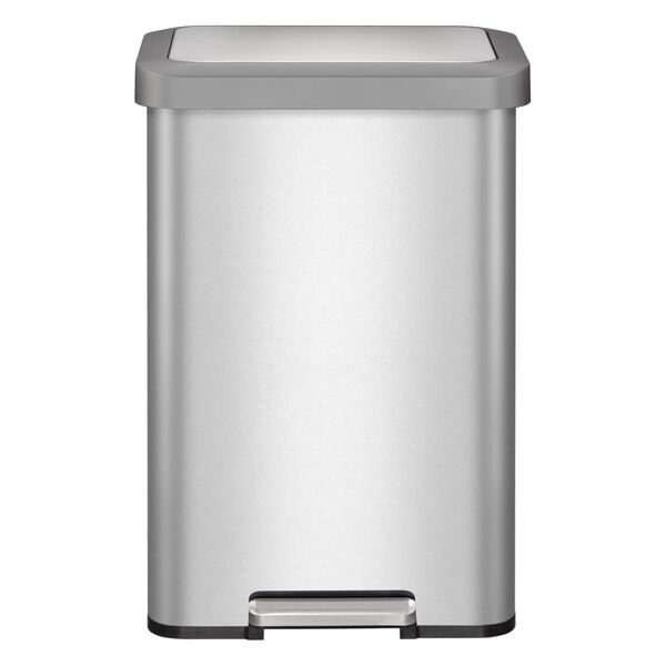 EKO Tretm&uuml;lleimer Cozy 45 L Mattsilber
