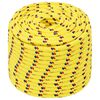 vidaXL Mehrzweck-Allzweckseil 14 mm 25 m Gelb PP 1275 kg Max. Traglast
