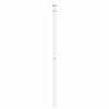vidaXL Ersatz-Kopfteil Metall Wei&szlig; 75 cm