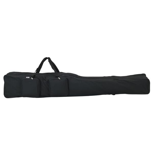 vidaXL Angelrutentasche Schwarz 150 cm Oxford-Gewebe