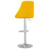 vidaXL Barhocker 2 Stk. Senfgelb Stoff