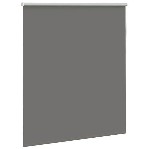 vidaXL Verdunkelungsrollo Grau 135x175cm Stoffbreite 131,6cm Polyester