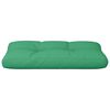 vidaXL Palettenkissen Gr&uuml;n 70x40x12 cm Stoff