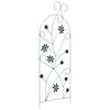 vidaXL Gartenzaun 3 pcs Gr&uuml;n 112 x 40 cm Stahl