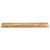 vidaXL Tischplatte mit Baumkante 180x40x2,5 cm Raues Mango Massivholz
