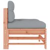 vidaXL Mittelsofas mit Kissen 2 Stk. Massivholz Douglasie