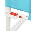 vidaXL Kleinkind-Bettschutzgitter Blau 150x25 cm Stoff