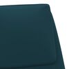 vidaXL Relaxsessel Blau Samt