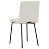 vidaXL Esszimmerst&uuml;hle 6 Stk. Creme Samt