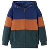 Kinder-Kapuzenpullover mit Rei&szlig;verschluss 104