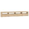 vidaXL TV-Schrank mit LED-Leuchten Sonoma-Eiche 240x35x40 cm