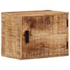 vidaXL Wand-Nachttisch 40x30x25 cm Massivholz Mango