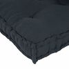 vidaXL Pallet Sofa Kissen 2 pcs Anthrazit 120 x 80 x 38 cm Stoff