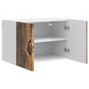 vidaXL K&uuml;chenschrank mit Regal 2 pcs Ger&auml;ucherte Eiche 60 x 31 x 40 cm