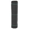 vidaXL Unkrautvlies Schwarz 0,5x25 m PP