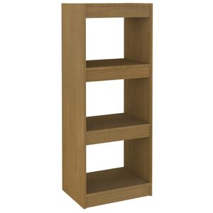 vidaXL B&uuml;cherregal/Raumteiler Honigbraun 40x30x103,5 Massivholz Kiefer