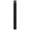 vidaXL Esstischbeine U-Form 2 Stk. Schwarz 70x(72-73) cm Stahl