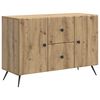 vidaXL Sideboard Artisan-Eiche 89 x 34,5 x 60 cm Holzwerkstoff