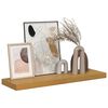 vidaXL Wandregal Wandmontiert Beige 80 x 23,5 x 4 cm Holzwerkstoff