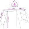 vidaXL Wasserfester Tarp mit Dach