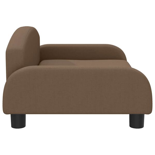 vidaXL Hundebett Braun 70x45x30 cm Stoff
