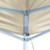 vidaXL Faltzelt Pop-Up 3x6 m Cremewei&szlig;