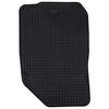 vidaXL Autofu&szlig;matte 4 pcs Schwarz Geeignet f&uuml;r DACIA DUSTER 2010-2017