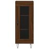 vidaXL Sideboard Braun Eichen-Optik 34,5x34x90 cm Holzwerkstoff