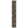 vidaXL Bartischbeine Naturstahl 2 Stk. 40x(110-111) cm Stahl