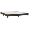 vidaXL Bettgestell ohne Matratze Schwarz 180x220 cm Samt