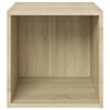vidaXL 3-tlg. TV-Schrank-Set Sonoma-Eiche Holzwerkstoff
