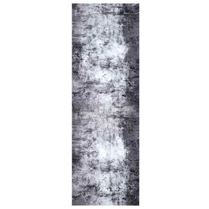 vidaXL K&uuml;chen Teppich Grau 180 x 60 cm Samt