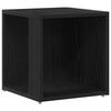 vidaXL Eckregale 33 x 33 x 34,5 cm Holzwerkstoff Schwarz Eichen-Optik