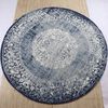Dutch Lifestyle Teppich Durban Jahrg 200 cm Rund Blau