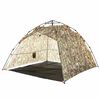 vidaXL Angelzelt 4 Personen Tarnmuster Quick Release